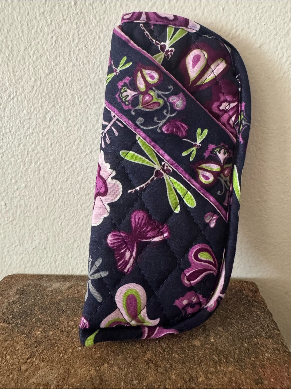 Vera Bradley Purple Punch Retired Pattern Eyeglass Case